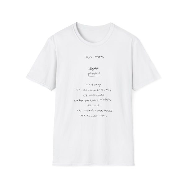 RM Mono Playlist Unisex T-Shirt