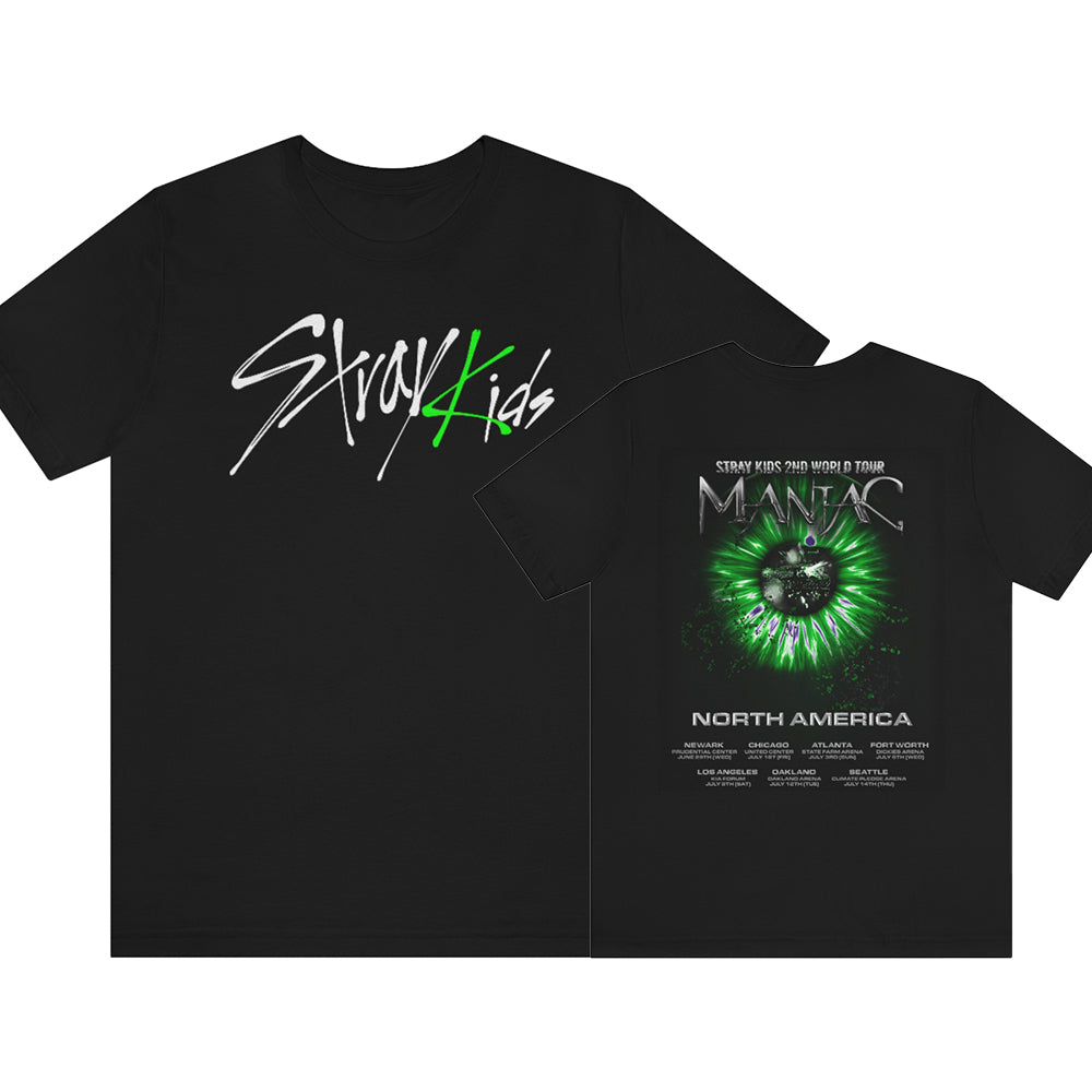 Stray Kids 2nd World Tour “MANIAC” in North America Unisex T-Shirt