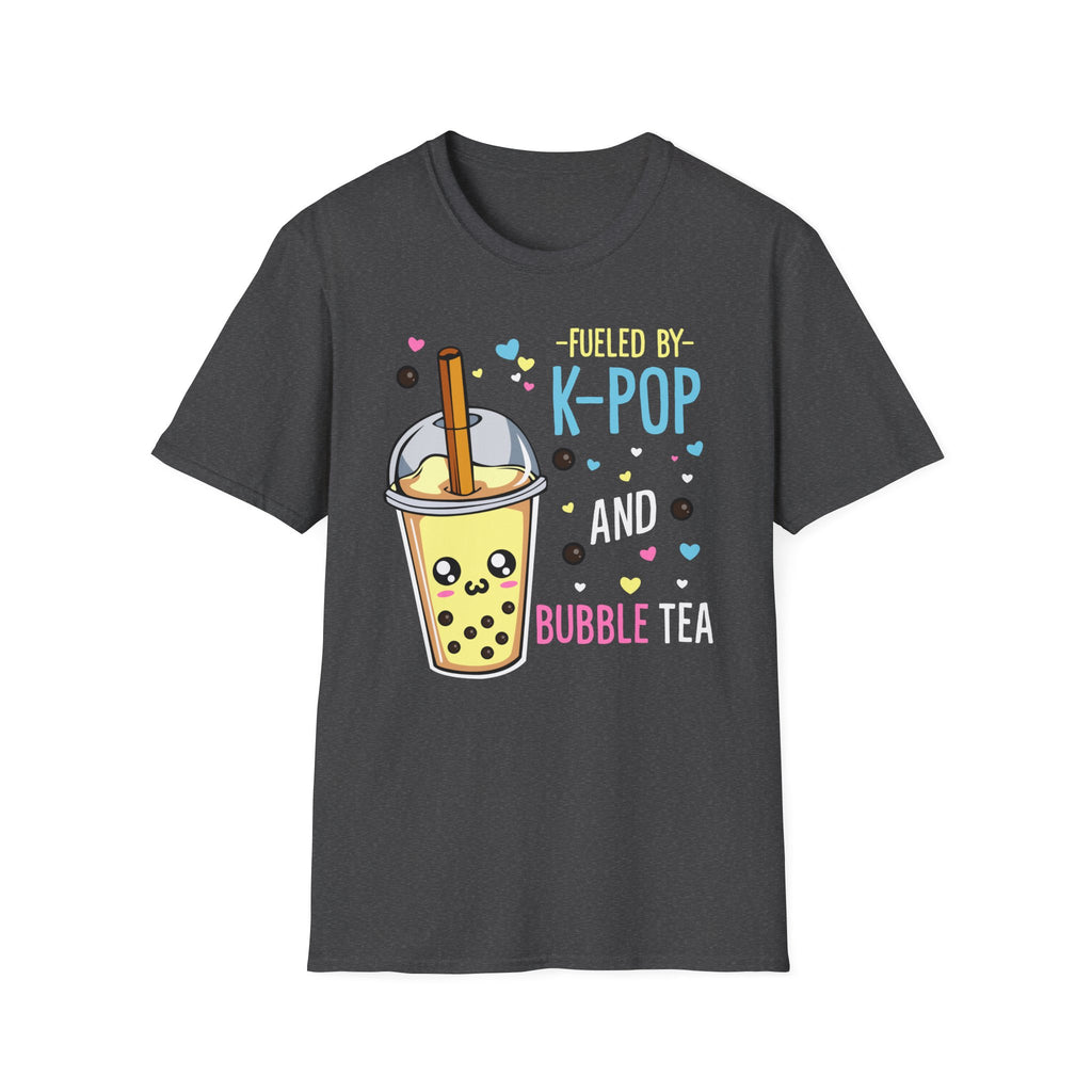 Fueled By K-POP and Bubble Tea Unisex T-Shirt