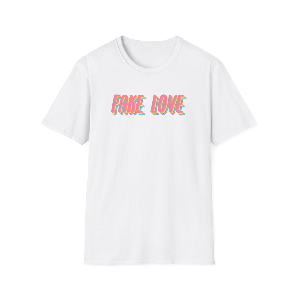 Fake Love Retro Unisex T-Shirt