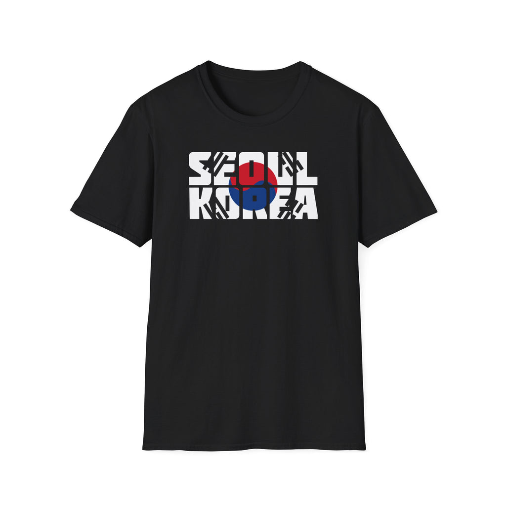 Seoul Korea Flag Unisex T-Shirt