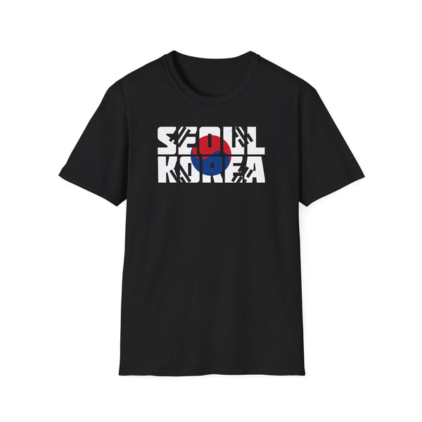 Seoul Korea Flag Unisex T-Shirt