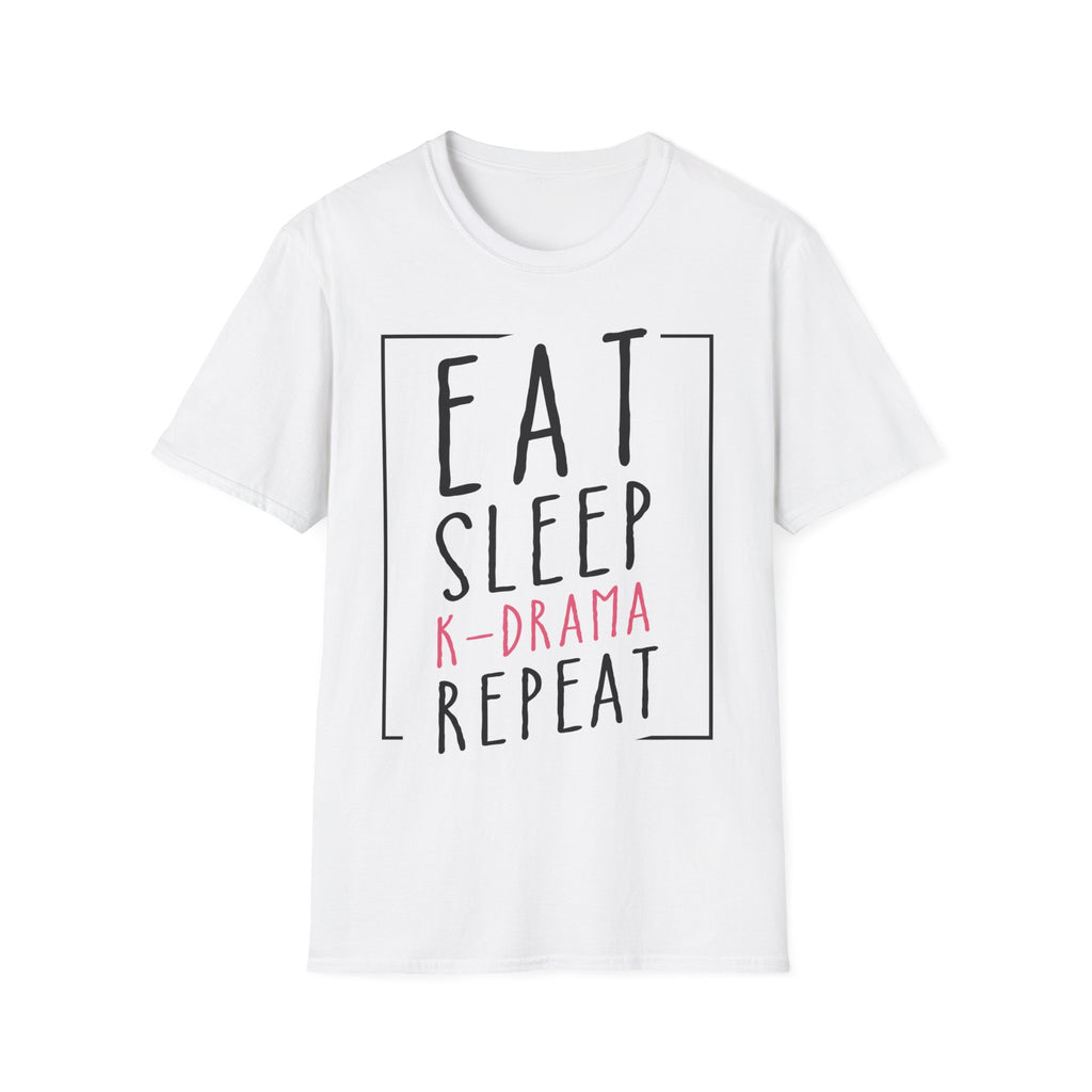 Eat Sleep K-Drama Repeat Unisex T-Shirt